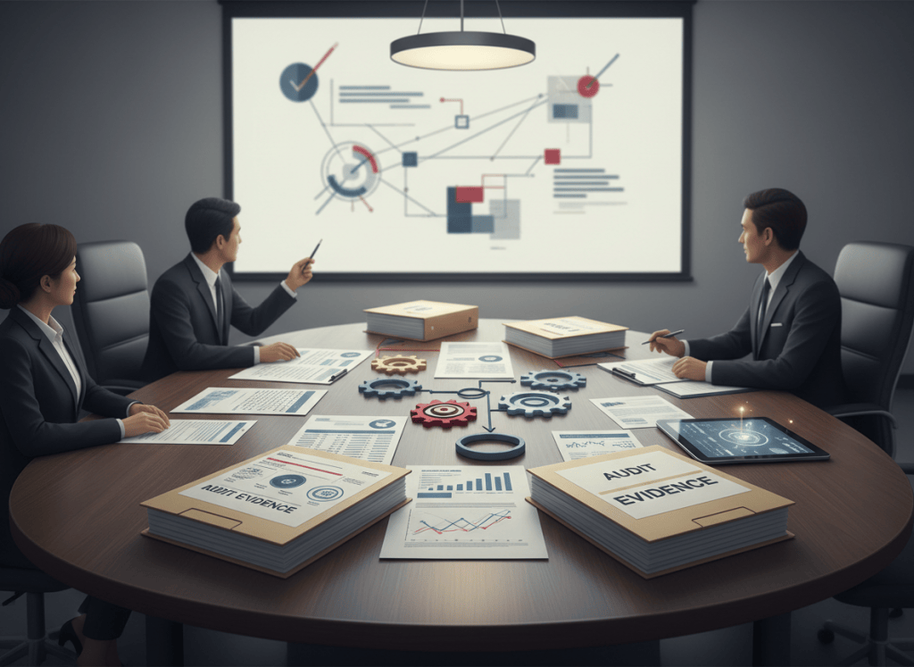 Audit committee materials and internal-control documentation representing independent assurance over financial reporting.